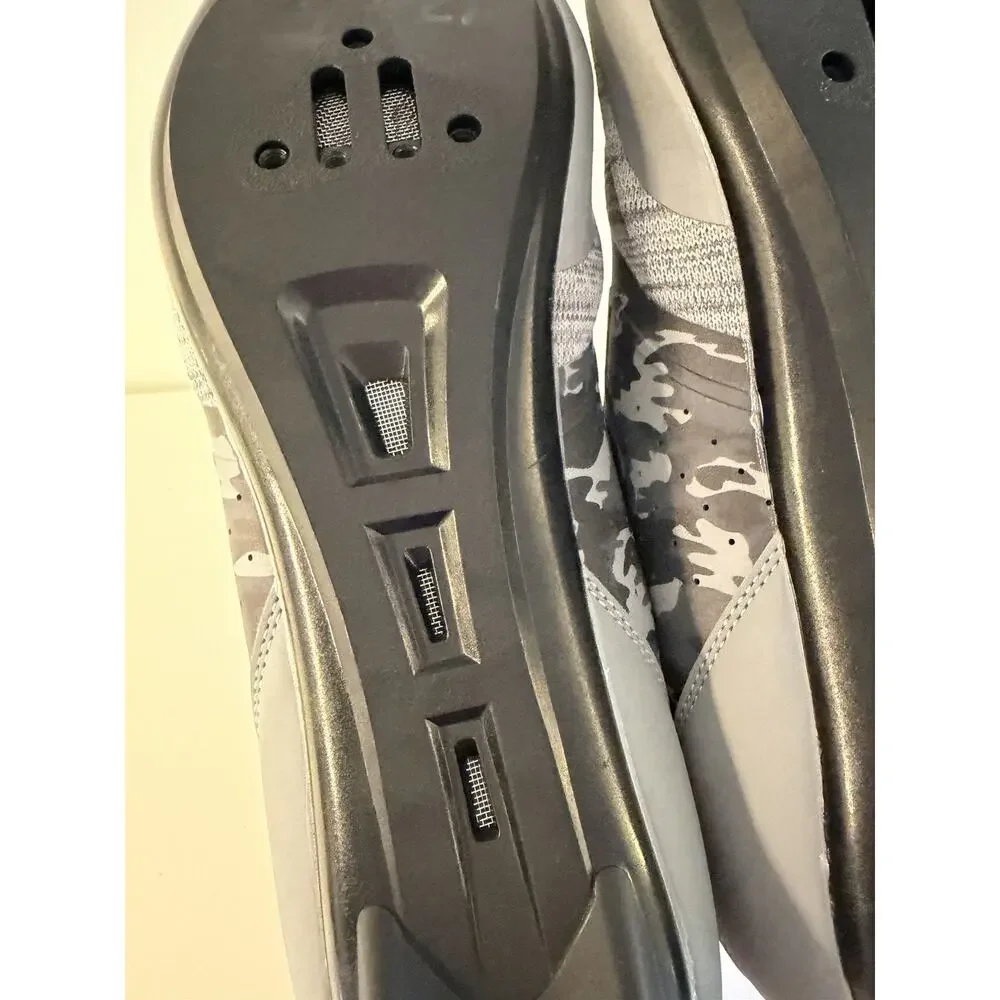 WOFADA YOW Camo Grey Unisex Cycling Sport Shoes Size (EUR) 47 Biking Never Used!